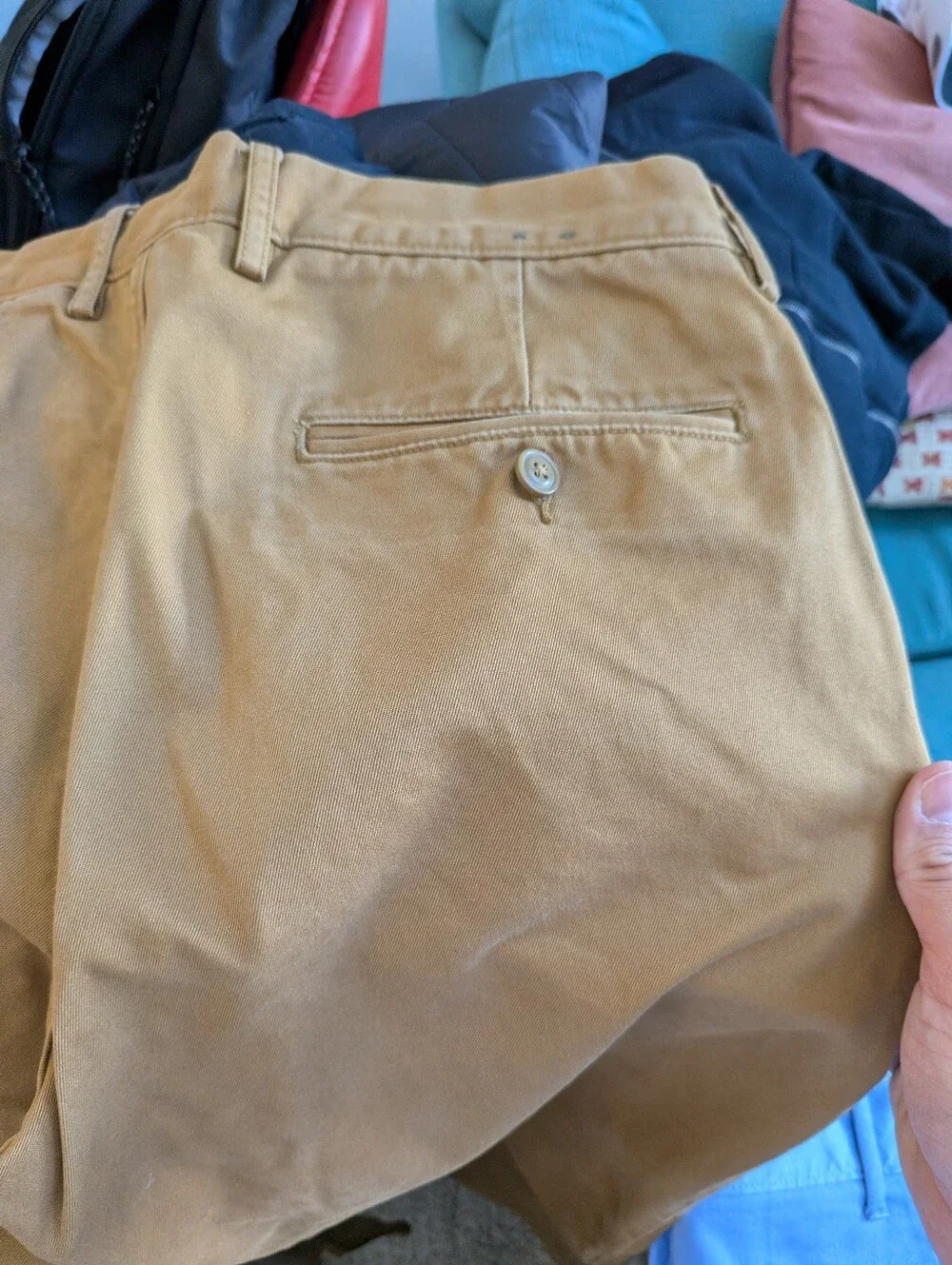 J.Crew Broken In Urban Slim Men Chino Pants Tan Brown Size 32x32 Casual Work